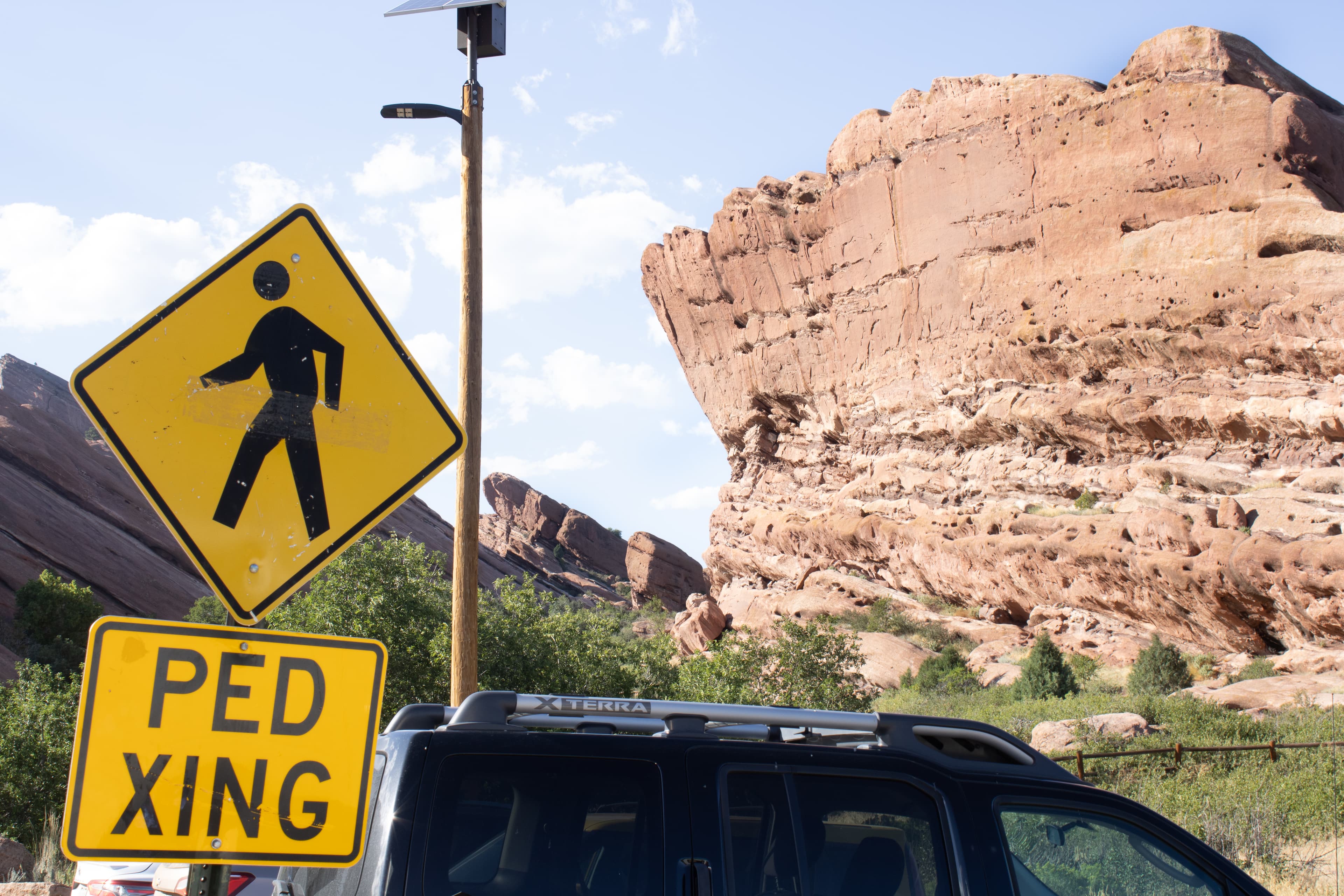 Red Rocks Trailing Post